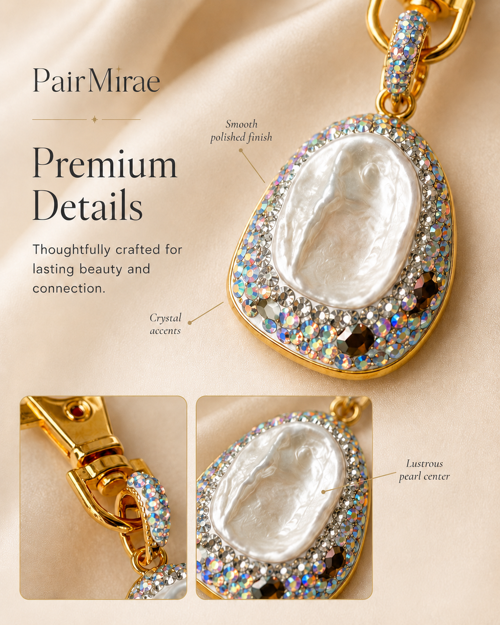 Midnight Crystal Matching Set – Pet & Owner Jewelry