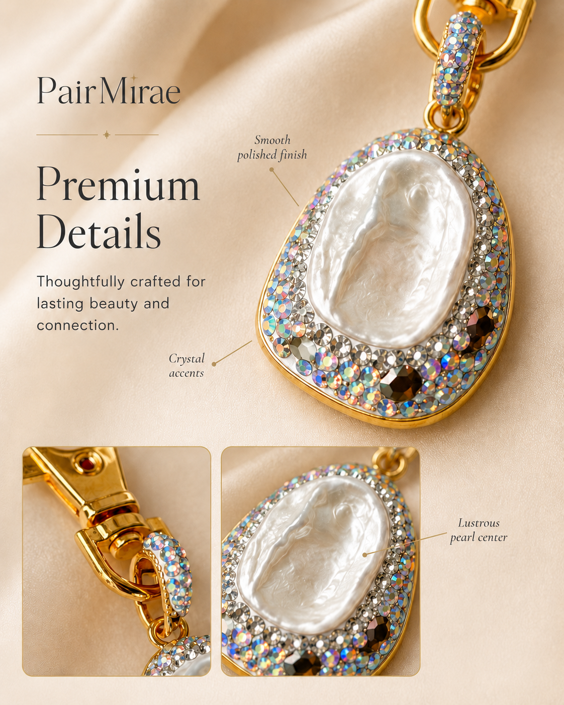 Midnight Crystal Matching Set – Pet & Owner Jewelry