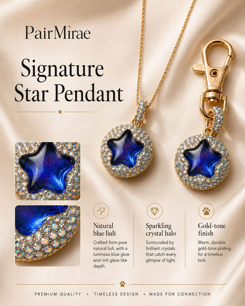Lucky Star Matching Set – Pet & Owner Jewelry