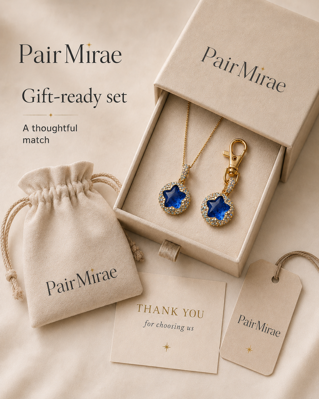 Lucky Star Matching Set – Pet & Owner Jewelry