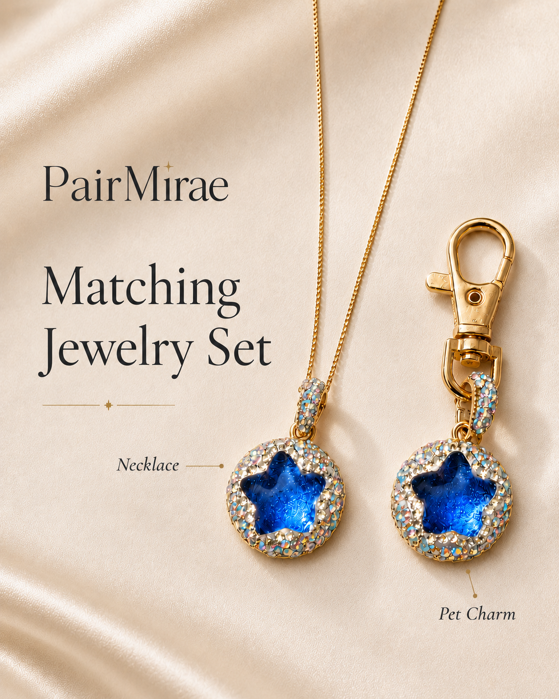 Lucky Star Matching Set – Pet & Owner Jewelry
