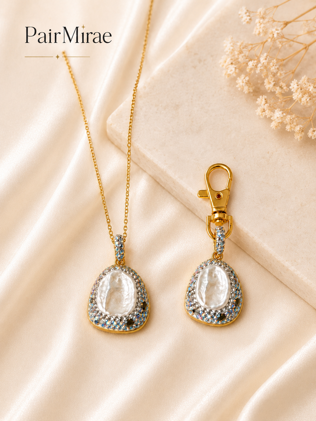 Midnight Crystal Matching Set – Pet & Owner Jewelry